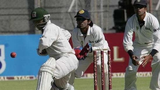 File photo of former Zimbabwe captain Tatenda Taibu batting in a Test match against India