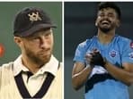 Shreyas Iyer (right) reveals hilarious incident involving Matthew Wade (left) and David Warner during India A game