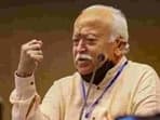 Rashtriya Swayamsevak Sangh chief Mohan Bhagwat on Wednesday said the Citizenship (Amendment) Act and National Register of Citizens would not harm India’s Muslim citizens while urging the voters “to check” those who try to politicise the issues on communal lines. (HT File Photo)