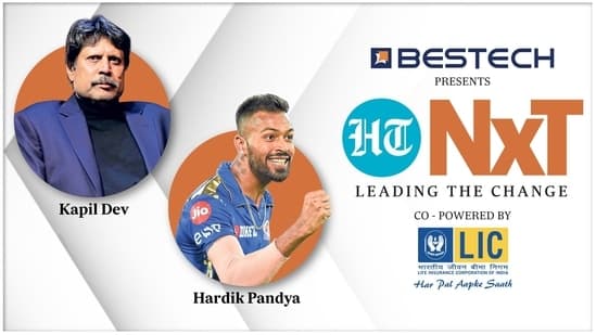 Kapil Dev and Hardik Pandya's interaction inaugurated the first session of HT NxT