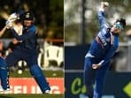 Smriti Mandhana (L) and Deepti Sharma have signed up with defending champions Sydney Thunder.&nbsp;