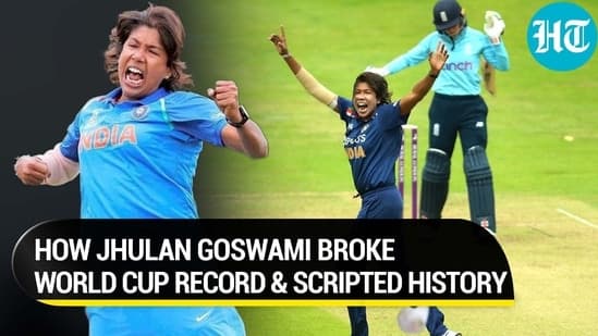 HOW JHULAN GOSWAMI BROKE WORLD CUP RECORD &amp; SCRIPTED HISTORY