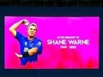 BCCI paid tribute to Shane Warne on the opening day of IPL 2022