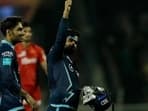 Gujarat Titans' all-rounder Rahul Tewatia