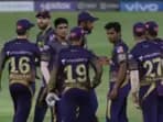 KKR during IPL 2021.