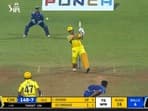 MS Dhoni hit Jaydev Unadkat for 16 runs in the last 4 balls win it for CSK