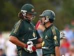 Andrew Symonds (L) and Ricky Ponting