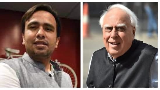 Sibal (right) is contesting as an independent while Chaudhary is doing so on RLD's symbol.&nbsp;