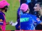 Altercation between Riyan Parag and Harshal Patel during IPL 2022