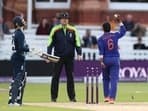 Deepti Sharma runs out Charlotte Dean during India vs England Lord's ODI