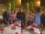 Shikhar Dhawan celebrates 37th birthday with Rahul Dravid and Team India