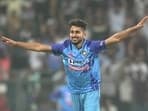 Umran Malik bowled a 155kph thunderbolt during India's first T20I against Sri Lanka
