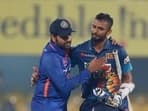 Rohit Sharma revoked the appeal which allowed Dasun Shanaka to complete his century