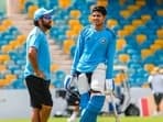 Shubman Gill (R) will lead India in the Zimbabwe series