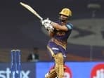 Rinku Singh playing for KKR in IPL