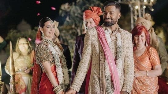 Hardik Pandya and Natasa Stankovic had married in a low key ceremony during Covid lockdown and therefore decided to renew their vows as per Hindu and Christian rituals in Udaipur this year.&nbsp;