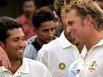 Tendulkar and Warne had a number of famous battles on the field