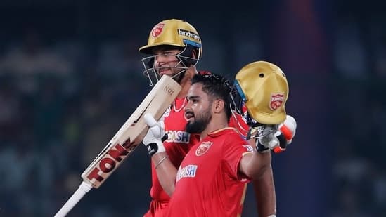 <p>Prabhsimran almost single handedly took Punjab Kings to a score of 167/7 by scoring 103 off 65 balls after which Harpreet Brar's four-wicket helped the side secure a 31-run win over the Delhi Capitals</p>