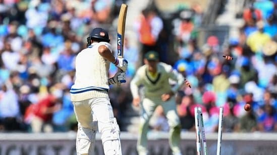 India were left tottering at 151/5 as Australia took a major step towards securing their first-ever WTC title on Day 2 of the final at The Oval. &nbsp;India were trailing Australia by 318 runs at the end of the day with just five wickets in hand.&nbsp;