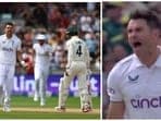 James Anderson scripted history by taking the crucial wicket of Alex Carey