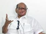 Nationalist Congress Party (NCP) chief Sharad Pawar. (ANI)