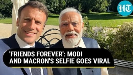 'FRIENDS FOREVER': MODI AND MACRON'S SELFIE GOES VIRAL