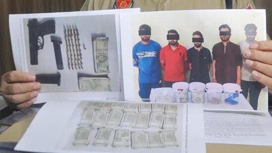 In the follow-up investigation of the US-linked narco module, which was busted on July 27, the Gurdaspur police have arrested five people from Baramulla district Jammu and Kashmir (J&K) .