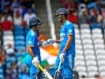 Ishan Kishan and Shubman Gill in action for Team India.