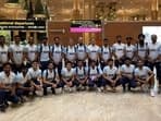 The Indian men's hockey team which will take part at the 19th Asian Games
