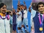 India won a total of 107 medals at the Asian Games