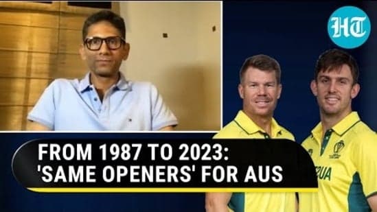 Venkatesh Prasad shares an interesting factoid about Australia's opening duo