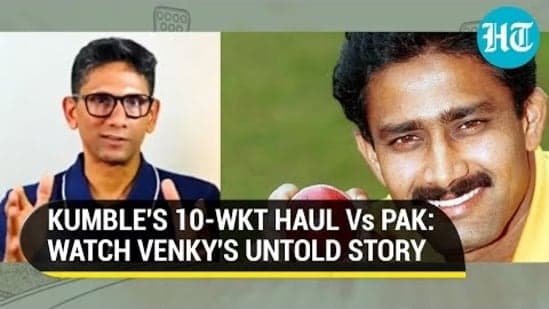 Venkatesh Prasad on Anil Kumble's 10-wicket haul against Pakistan in 1999