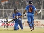 After snaring two crucial wickets, Yuvraj played a special knock, making an unbeaten 57, combining with Raina (34*) to help the hosts clinch the game