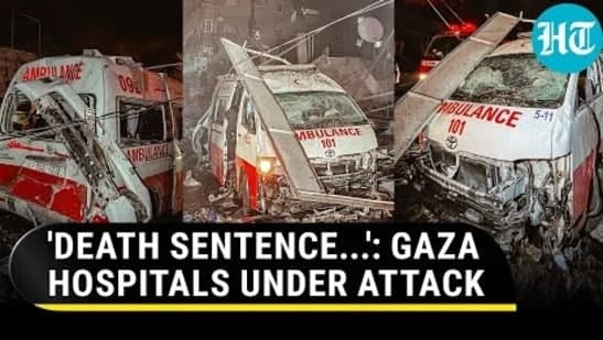 'DEATH SENTENCE...': GAZA HOSPITALS UNDER ATTACK