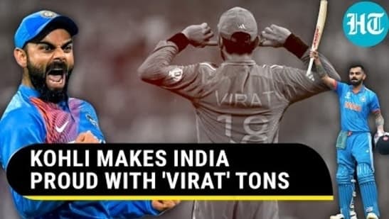 KOHLI MAKES INDIA PROUD WITH 'VIRAT' TONS