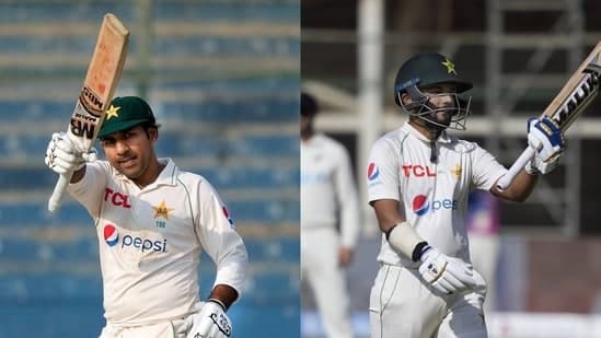 Sarfaraz and Shakeel were also involved in a seemingly light-heearted incident during Pakistan's intra-squad match before their departure to Australia.