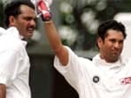 The partnership ended at 222 in the only way it could have – Azhar was run out – and it needed a spectacular catch from Bacher to dismiss Tendulkar