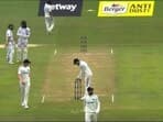 Virat Kohli flipping the bails during India vs South Africa 1st Test