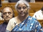 Union Finance Minister Nirmala Sitharaman presents the Interim Union Budget 2024 at the Lok Sabha of the Parliament House in New Delhi on Thursday.
