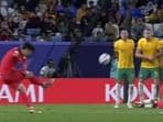 Son Heung-min scores through free-kick to send South Korea to Asian Cup semi-finals