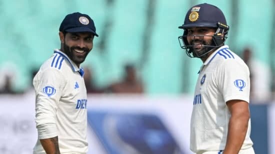 Centurions Rohit Sharma and Ravindra Jadeja helped India recover on Day 1 of the 3rd Test against England in Rajkot