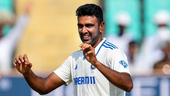 Ravichandran Ashwin reached his 500 Test wicket to join the exclusive club. He dismissed England's Zak Crawley in the 13th over.&nbsp;