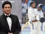 Sachin Tendulkar has his say on Yashasvi Jaiswal and Sarfaraz Khan's performance in 3rd Test against England