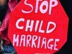 Poster against child marriage (Representative Photo)