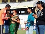 Akash Deep with his family after getting his India cap in the 4th Test vs England