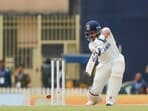India's Dhruv Jurel plays a shot during Day 3 of the 4th Test match against England