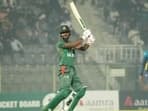 Jaker Ali played a quick-fire knock of 68 off 34 balls against Sri Lanka