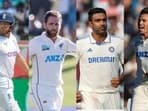 Ravichandran Ashwin, Jonny Bairstow, Kane Williamson and Tim Southee are set to join the 100 Test club