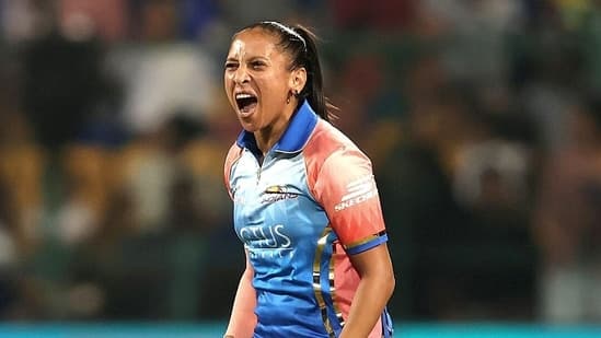 Mumbai Indians player Shabnim Ismail