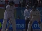 Sarfaraz Khan sledges England No. 10 Shoaib Bashir during 5th Test